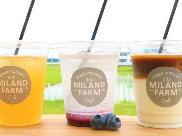 ドリンクメニューも豊富♪_MILAND FARM