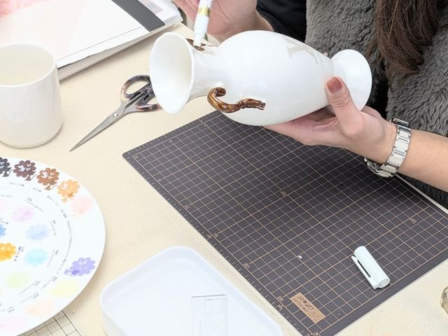 没頭できる時間はストレス発散_Porcelarts Salon COCOLAN