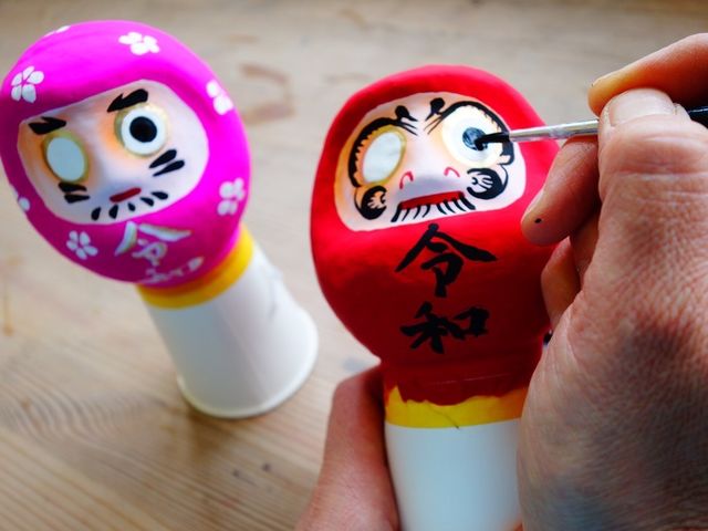 秋冬にはだるま絵付け体験も開催_体験工房クラフトカフェ川越