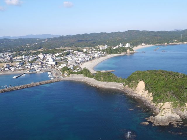 相差鯨崎。遊歩道がいい感じ。_電動キックボードレンタル0032Ride(オウサツライド)