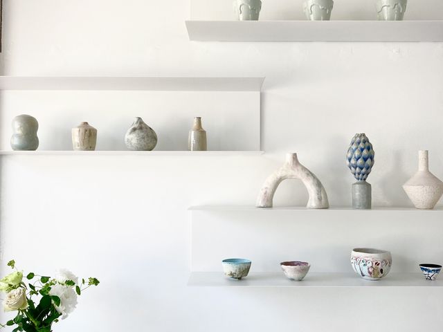 ギャラリーからインスピレーションを得て制作に挑む方も_陶芸教室チルコロ 等々力店