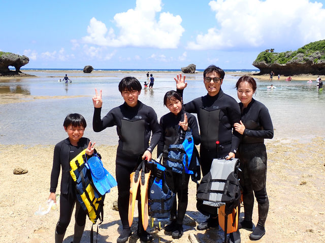 ビーチシュノーケルにもご対応致します。_Ehku Sup Okinawa