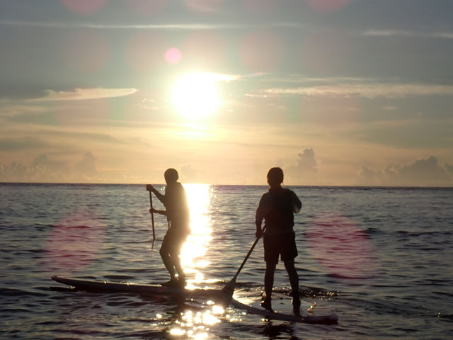 このサンセットは貴方だけのものです。_Ehku Sup Okinawa