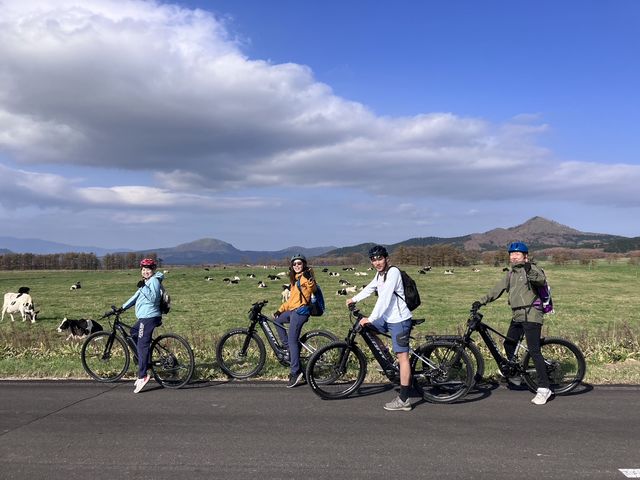 気持ちの良い裏道があちこちに♪_ノーンビリー E-BIKE TOUR