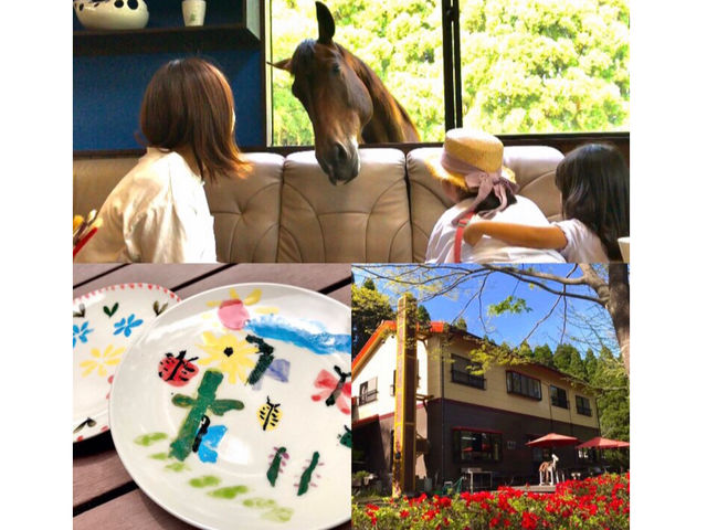 庭には季節ごとに桜、銀杏、ツツジ、金木犀と様々な花が実り自然を満喫出来ます♪_庸山窯(ようざんがま)