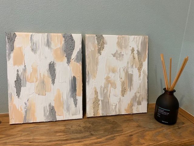 2枚描いて並べて飾るのもオススメ_artshop The Gift