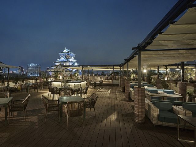 解放感溢れるルーフトプテラス_BLUE BIRDS ROOFTOP TERRACE