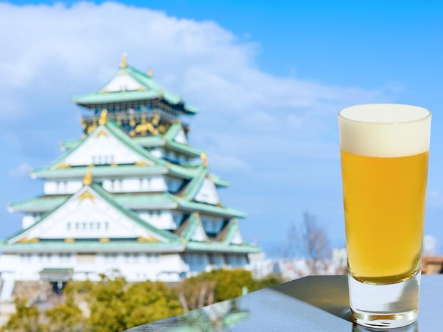 天守閣を目の前に、贅沢な時間を♪_BLUE BIRDS ROOFTOP TERRACE