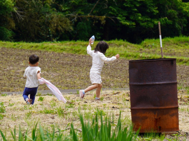 野性を解き放って、里山で存分に遊びましょう!_天然ファーム藝術農民