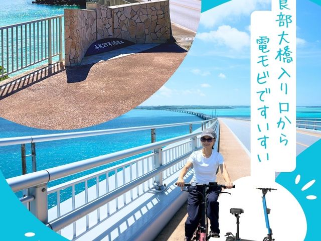 新感覚!電動モビリティでスイスイ、ラクラクの橋渡りを楽しもう!_ECOmobi宮古島
