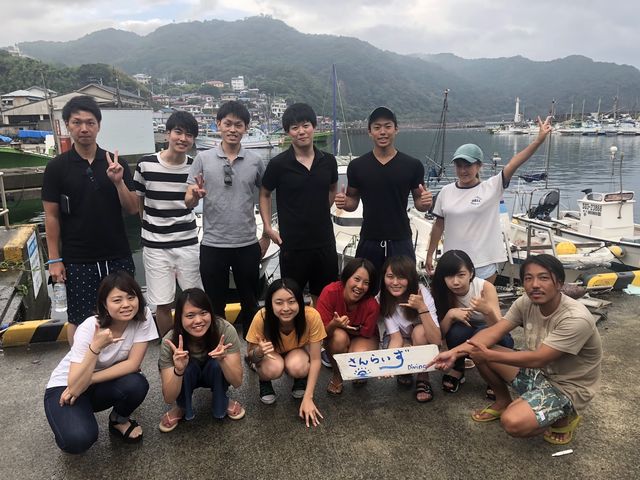 SUNla伊豆でダイビングライセンスを取得した講習生_SUNla伊豆ダイビング(サンライズ)