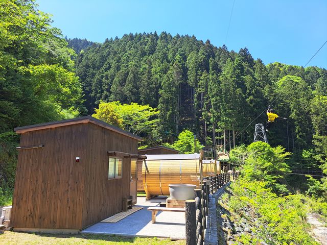 祖谷ふれあい公園内
TOTONOU施設外観_祖谷ふれあい公園