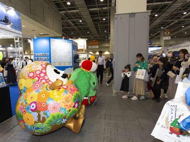 ご当地ゆるキャラ登場(2023年時)_ツーリズムEXPOジャパン