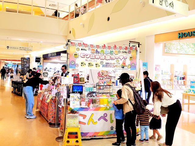 期間限定ショップで同時開催の「体験工房」♪_恋寿華堂 出張体験工房