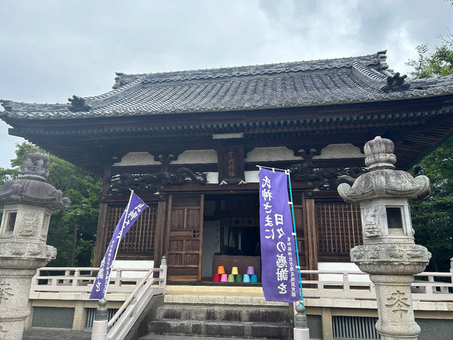 糸は綿の神様を祀っている愛知県西尾市天竹神社で祈祷しております_手織り体験 おりなみ 浅草店