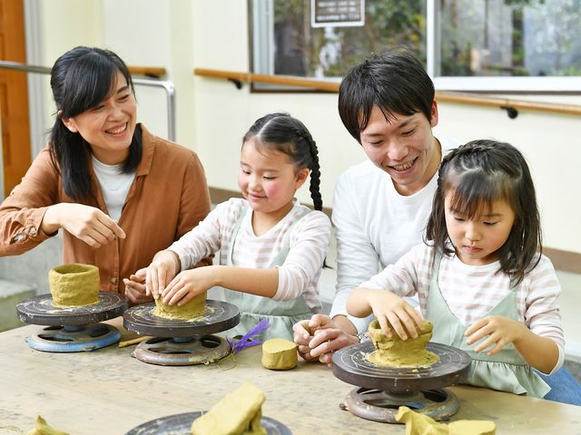 家族みんなで楽しめる陶芸体験♪_越前陶芸公園