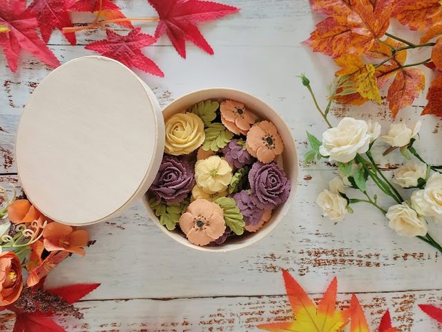 あんこのクッキーレッスン_あんこのお花のお菓子教室 花散里