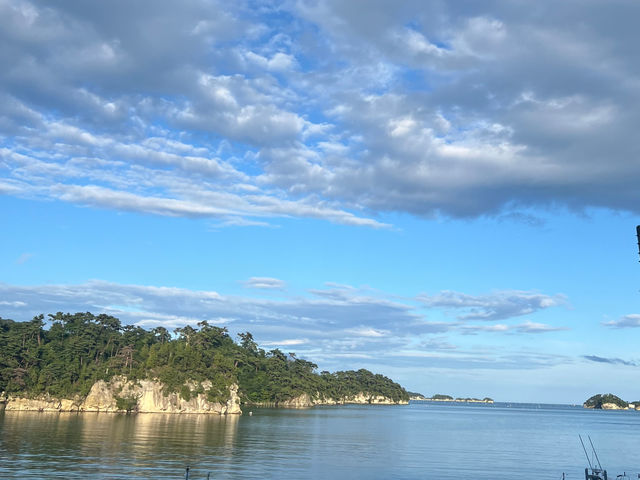 Seaside Baseの自慢!シーサイドテラスからの絶景!表松島!_松島 Seaside Base_シーサイドベース