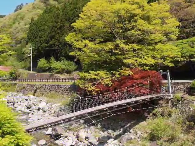 吊り橋もあり、日頃できない体験も。_MONJUNO FUKUCHI