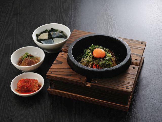 石焼ピビンパ定食_癒しの里 名張の湯