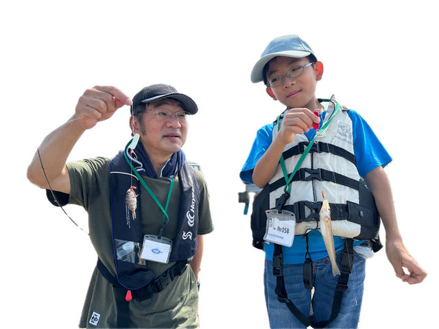 「お父さんより大きいの釣ったぞ!」「やられたなー」_釣り東北