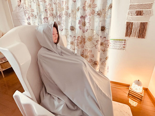 専用のマントを羽織り、リラックスして過ごしていただけます(^^)_YOSAPARK エルマー 長泉店