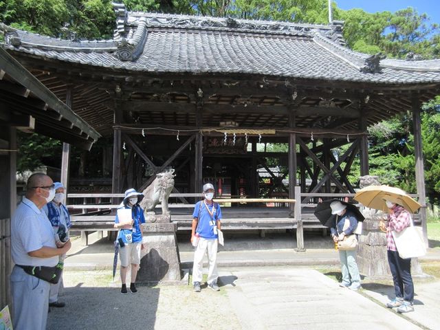 愛宕神社 拝殿_上野南部地区住民自治協議会