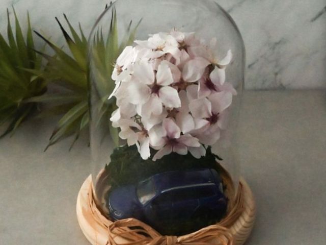 桜のドライフラワーです。体験の器ではありません。_まひる工房