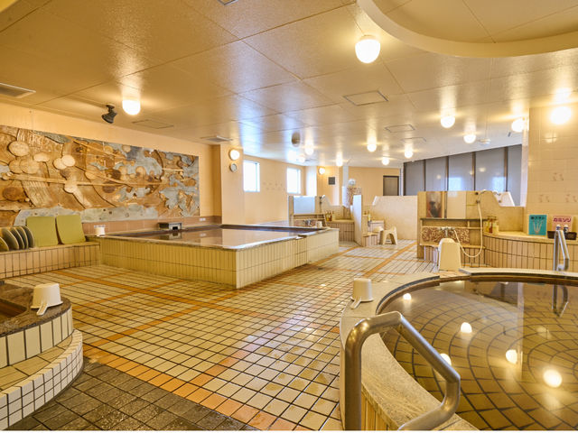 昭和レトロな内風呂_宮崎第一ホテル(サウナMIYAZAKI/SAKURA SPA&)