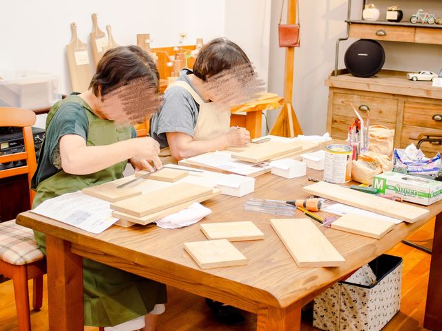 ワークショップ風景_家具のひらやま