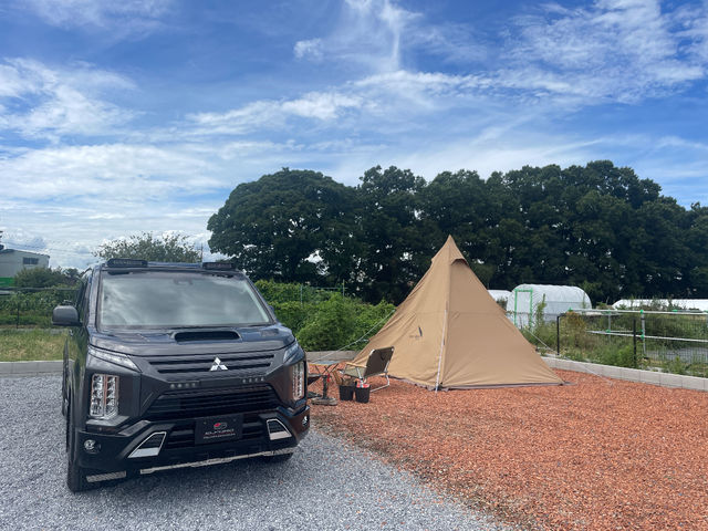 宿泊キャンプもできます_キャンプナノ越谷キャンプ場