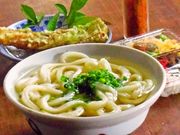 田村神社 日曜市うどんの写真1