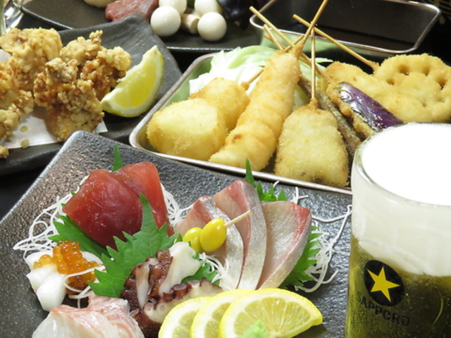 串かつ うおてる 桃谷店の写真1