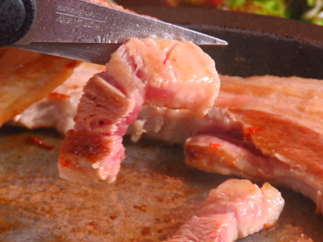 サムギョプサル食べ放題と韓国料理 松の木の写真1