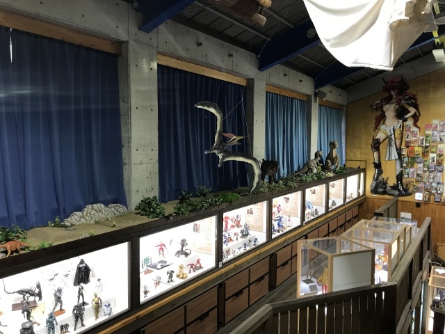 海洋堂のフィギュアやコレクションを約8000点展示しています。_海洋堂ホビー館四万十