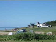 砂浜海岸キャンプ場の写真1