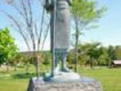 開拓の母像の写真1