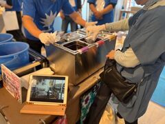 絞り染め体験工房 角野晒染 手ぬぐい作りの写真1