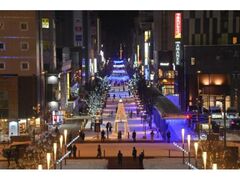 あさひかわ街あかりイルミネーションの写真1