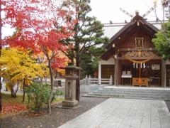 西野神社の紅葉の写真1