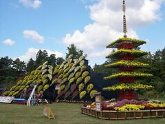 弘前城菊と紅葉まつりの写真1
