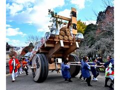 新嘗祭 初穂曳の写真1