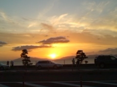 宍道湖夕日スポットの写真1
