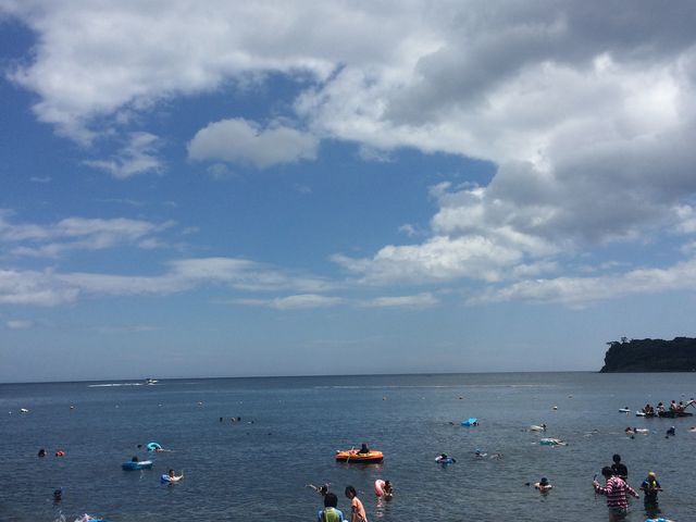 海はきれいでした_川奈いるか浜公園