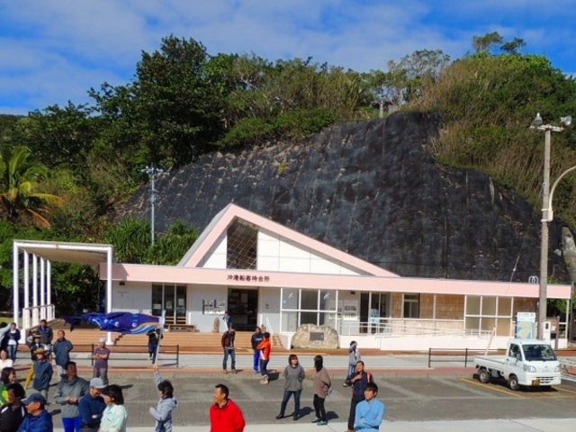 母島の港よりすぐの場所に母島観光協会はあります
_小笠原母島観光協会