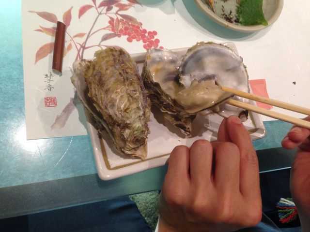 焼きガキ_海幸楽膳 釜つる