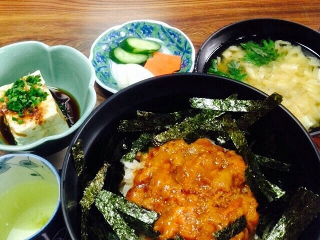 生うに丼!激ウマ!年中用意してあるそうです!_味よし