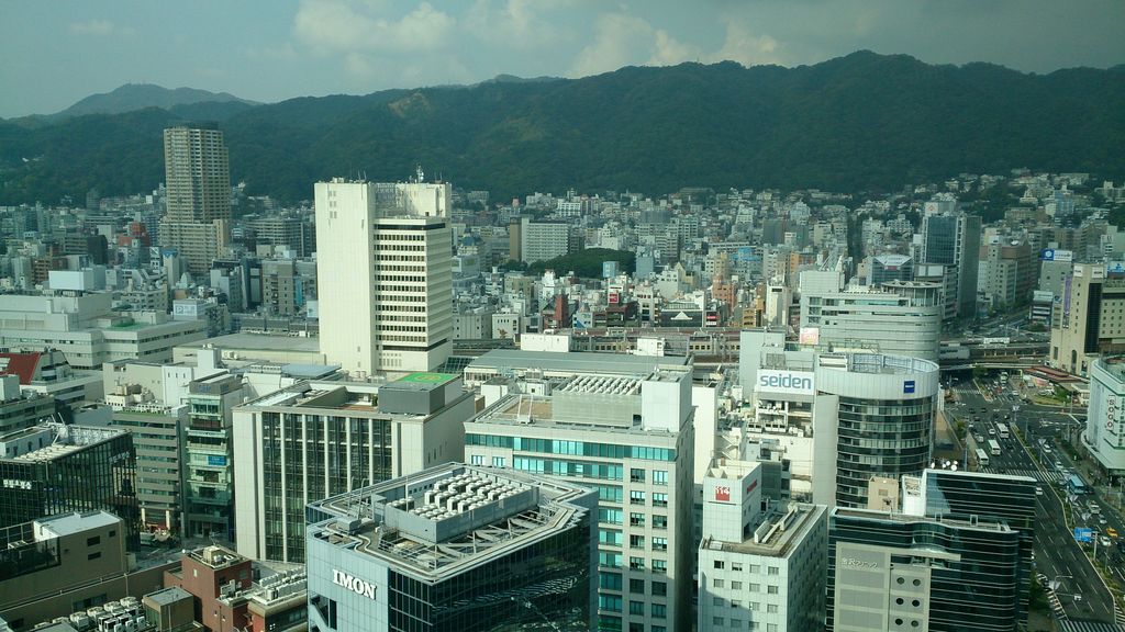 神戸市役所24階展望ロビー
