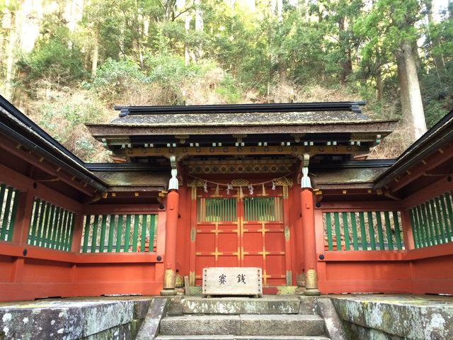鳳来山東照宮 中門と透塀_鳳来山東照宮
