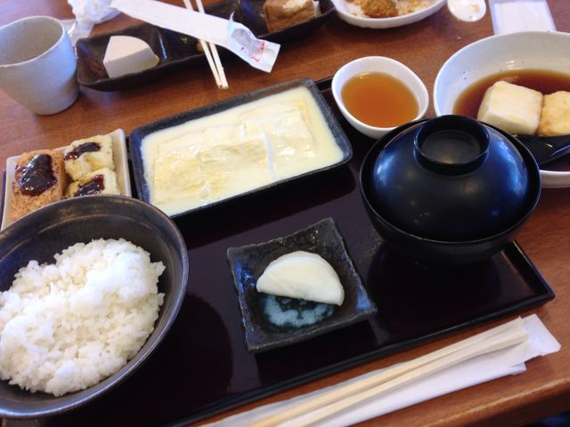 湯葉刺し御膳_豆厨ゆばせい